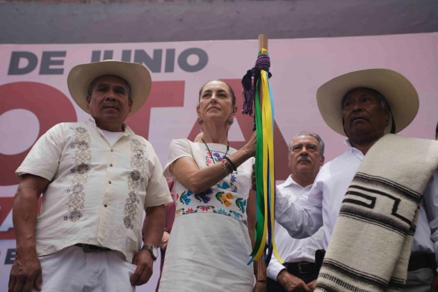 En su Gira por Michoacán Claudia Sheinbaum visita Uruapan y exparce su mensaje de Bienestar para el Pueblo 