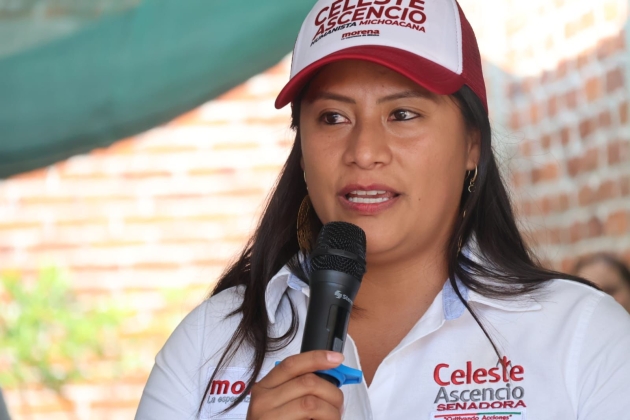 “La verdadera fuerza de Morena no está en los cargos, está en su militancia”: Senadora Celeste Ascencio desde Zamora, Michoacán