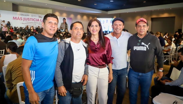 Sembramos valores para un futuro de paz: Gabriela Molina 
