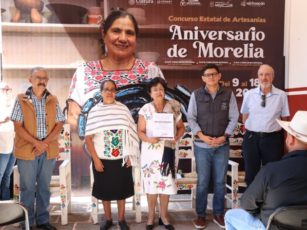 Casart reconoce el talento michoacano con una bolsa de 260 mil pesos en premios 