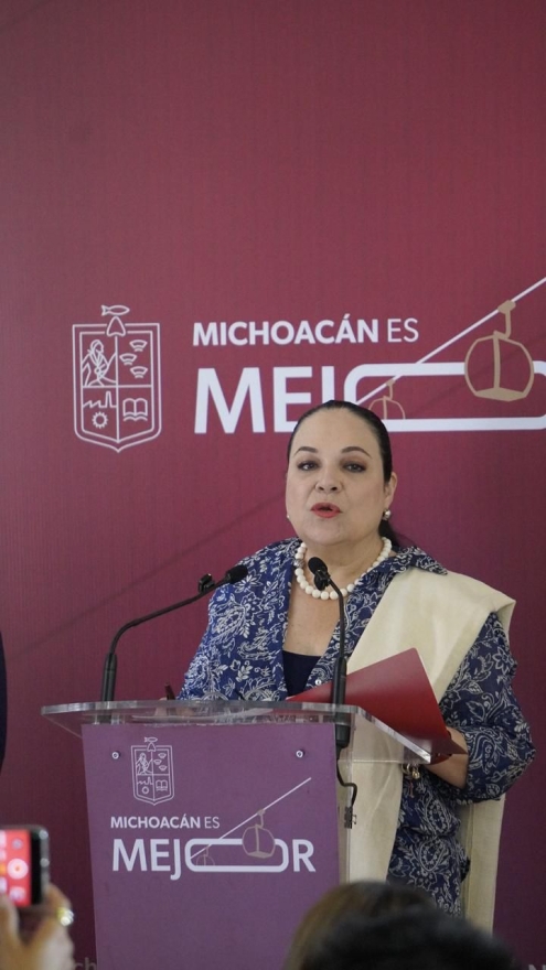 ¡Éxito total! Más de medio millón de usuarios han viajado en el teleférico de Uruapan: Gladys Butand 
