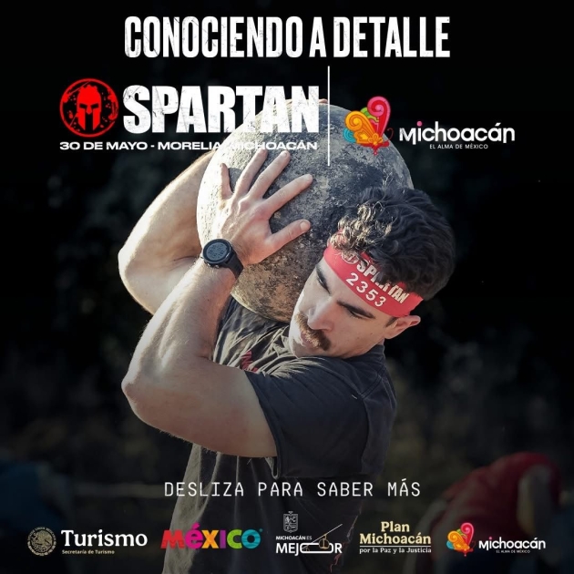 Sectur Michoacán lanza dinámica para ganar accesos al Spartan National Series 2026 