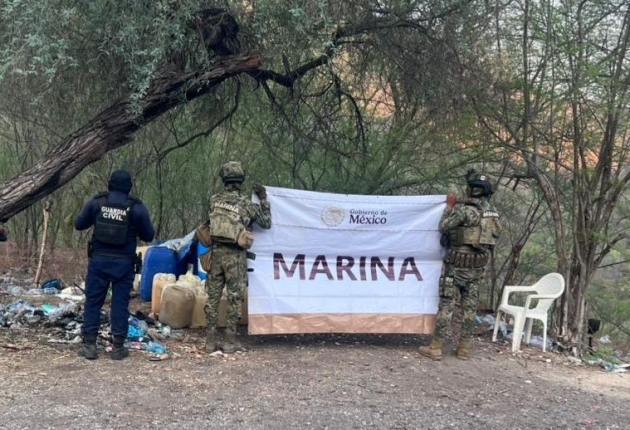 Fuerte golpe al huachicoleo: aseguran 11 mil 800 litros de hidrocarburo, en Arteaga Michoacán
