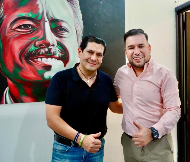 El Dip. Reyes Galindo fortalece lazos con Ernesto Núñez por Michoacán 