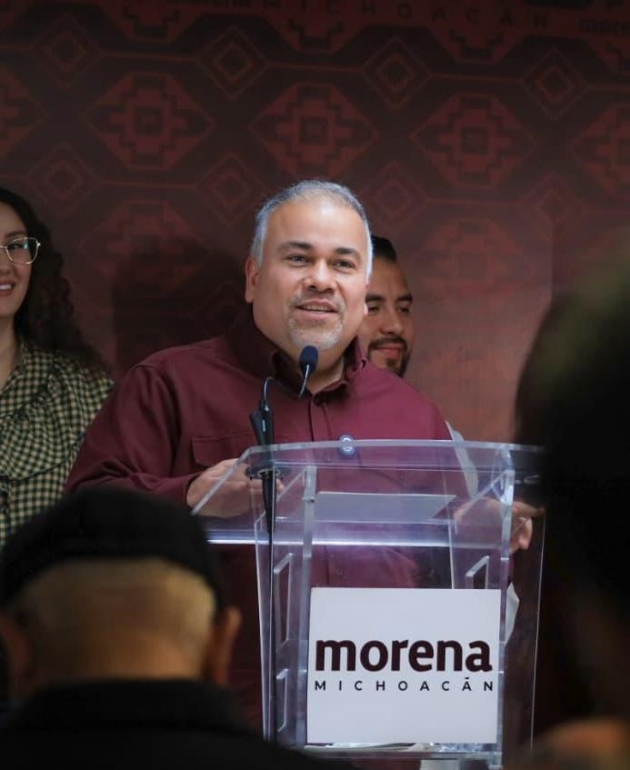 "7 de cada 10 michoacanos consideran que Morena ganará la gubernatura en 2027": Jesús Mora 