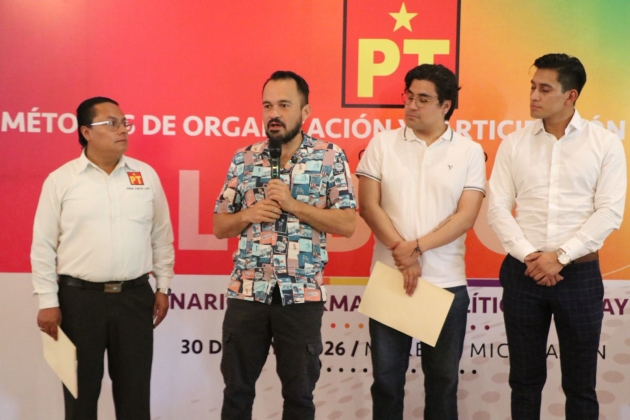 Promueve PT Michoacán espacios de formación política para fortalecer la inclusión y la igualdad 