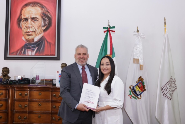 El Gobernador designa a María Elena Huerta Moctezuma como nueva secretaria de Desarrollo Urbano y Movilida 