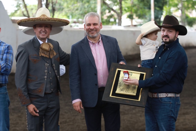 Ramirez Bedolla inaugura la Segunda Fase del Campeonato Estatal Charro Michoacán 2026