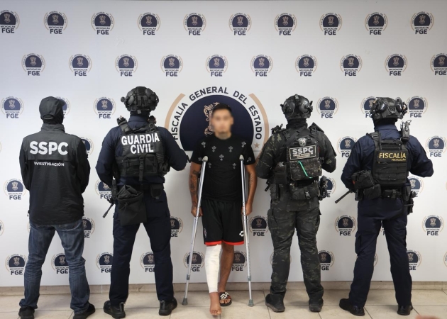 En acción coordinada, detienen en Jalisco a presunto implicado en la agresión contra 10 oficiales de la Guardia Civil