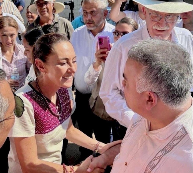 "La Presidenta volvió a Michoacán con resultados, no con promesas": Jesús Mora
