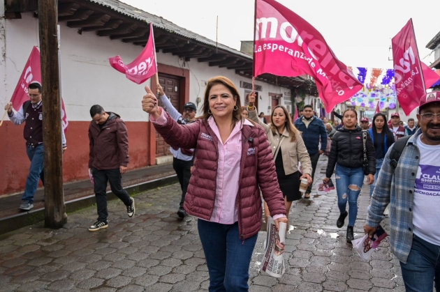 	"La organización territorial es la mayor fortaleza de la Cuarta Transformación en Michoacán": Fabiola Alanís 