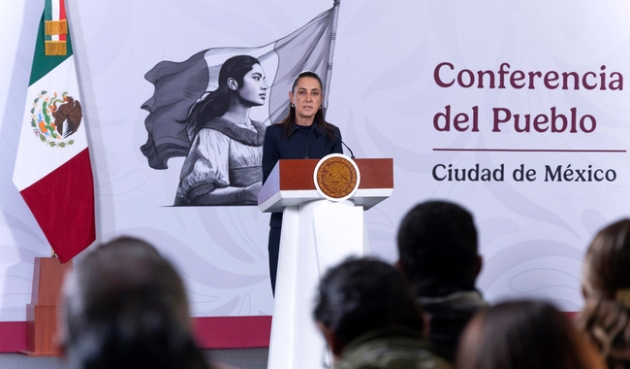 Sheinbaum Pardo llama a las y los mexicanos a sumarse al rechazo a la violación de derechos humanos