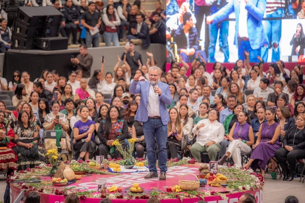 Destaca Ramírez Bedolla liderazgo de las mujeres en la vida pública de Michoacán 