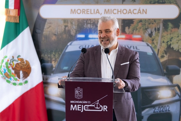 Destaca Ramírez Bedolla avances del Plan Michoacán, van 950 capturas de Generadores de Violencia 