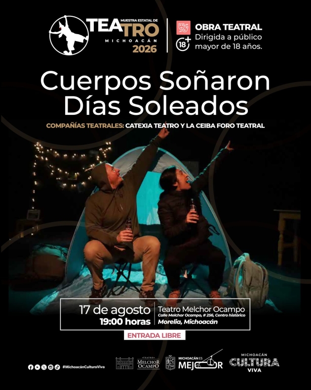 SECUM abre el telón de la Muestra Estatal de Teatro 2026 
