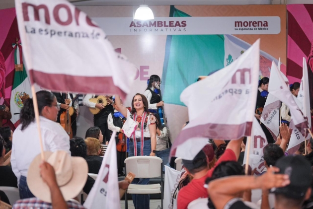 "La Asambleas informativas consolidan la fuerza de Morena en Michoacán": Gladyz Butanda