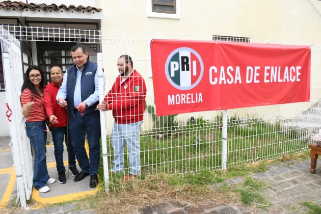 Instala PRI Casas de Enlace para atender demandas ciudadanas 