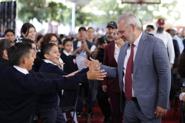 Ramirez Bedolla consolida la estabilidad educativa en Michoacán al arrancar el ciclo 2026-2027 