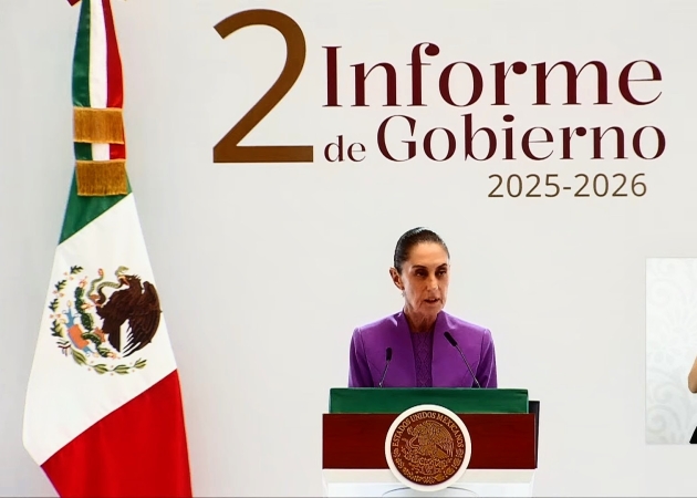 La Presidenta Claudia Sheinbaum Pardo Expone su 2do Informe de Gobierno a la Población Mexicana 