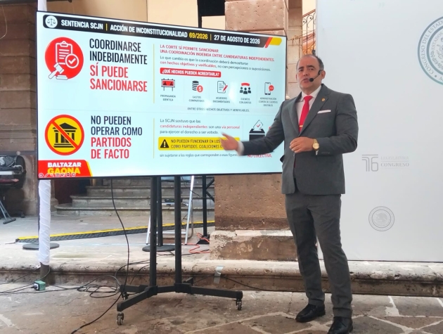 El Dip. Baltazar Gaona Detalla el aval de la SCJN a la Reforma Electoral aprobada por el Congreso del Michoacán 