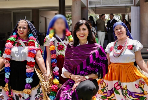 Gaby Molina reconoce papel histórico de Mujeres Indígenas 