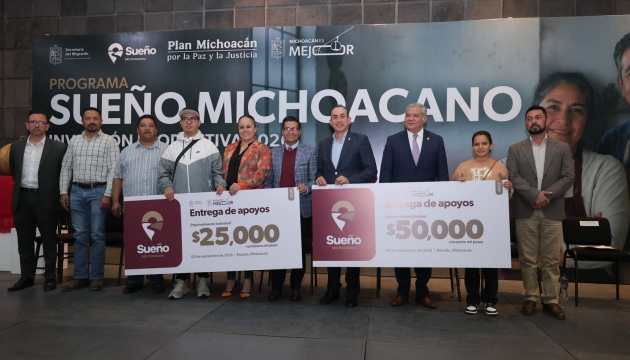 Michoacán entrega casi 2.5 mdp a 70 proyectos productivos de Familias Migrantes 