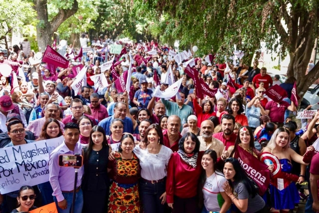 Gabriela Molina Aguilar consolida presencia en todo Michoacán 