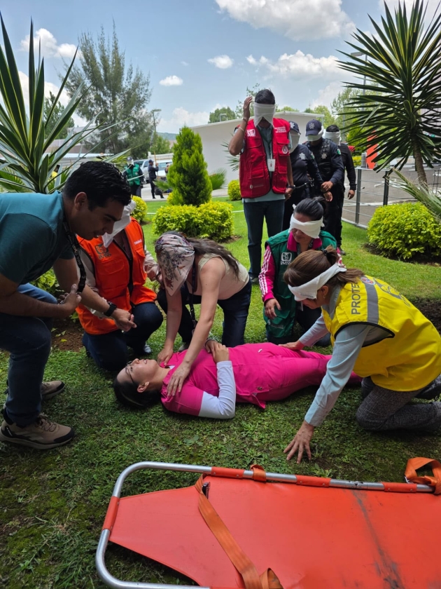 Fortalece IMSS en Michoacán prevención con   Capacitación continua en Protección Civil 