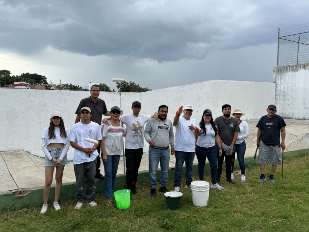 Sociedad Civil Organizada Rescata Espacio Público en la Colonia Peña Blanca de Morelia  