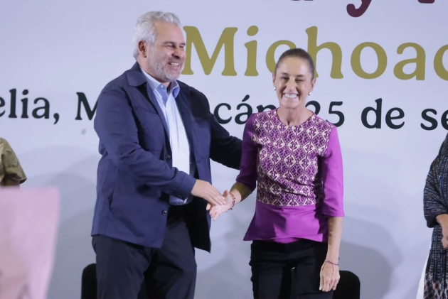 “No estás sola”: Bedolla respalda a Sheinbaum y destaca inversión histórica de 57 mil mdp para Michoacán 