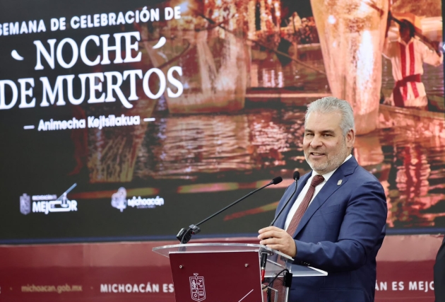 Anuncia Ramírez Bedolla más de 700 actividades para la tradicional "Noche de Muertos"