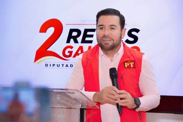 El Dip. Reyes Galindo Pedraza del PT comparte ante Medicos de Comunicación pormenores de su 2do Informe Legislativo