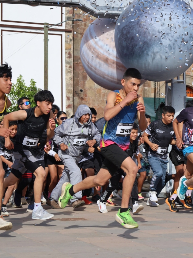 Con éxito se realizó la carrera Force Run en Cherán, para fomentar la prevención del Delito 
