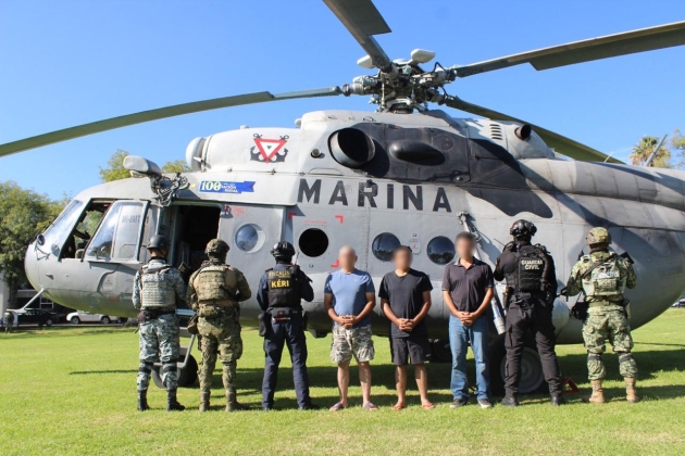 FGE, SSP, SSCP, DEFENSA, Marina y Guardia Nacional desarticulan grupo delictivo “Los Pichilinguillos” en la Costa Michoacana 