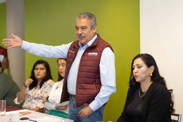 Acuerda Morón con sindicalismo michoacano trabajar por consolidación de la 4T 