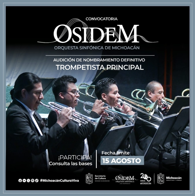 Secum busca trompetista principal para la Osidem              