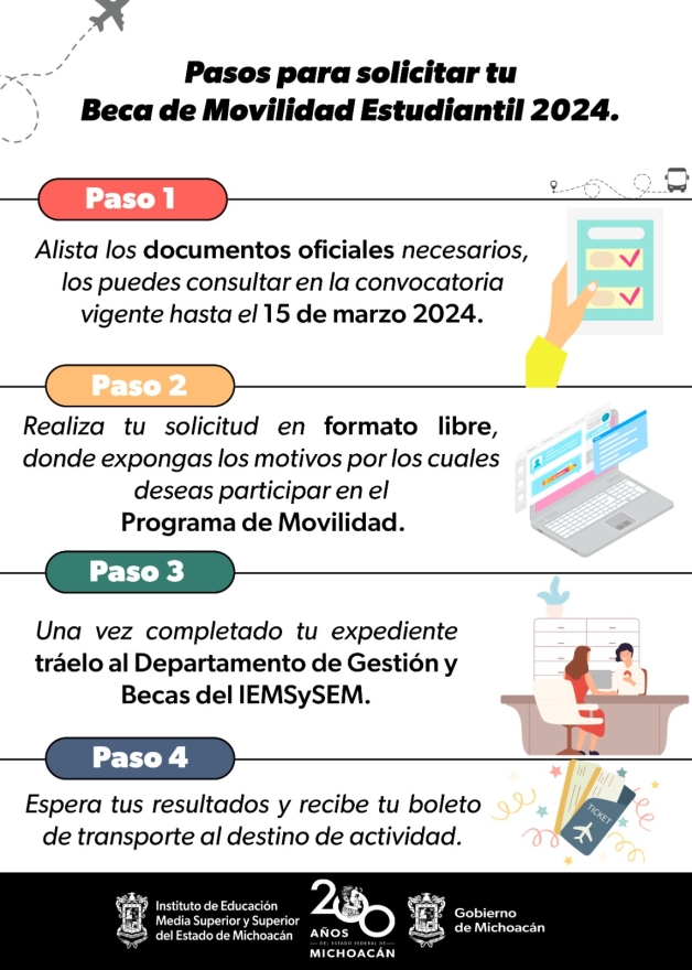 Sigue estos pasos para acceder a las becas de transporte estudiantil 