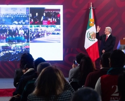 AMLO celebra inicio del ciclo escolar 2023-2024 de educación básica 