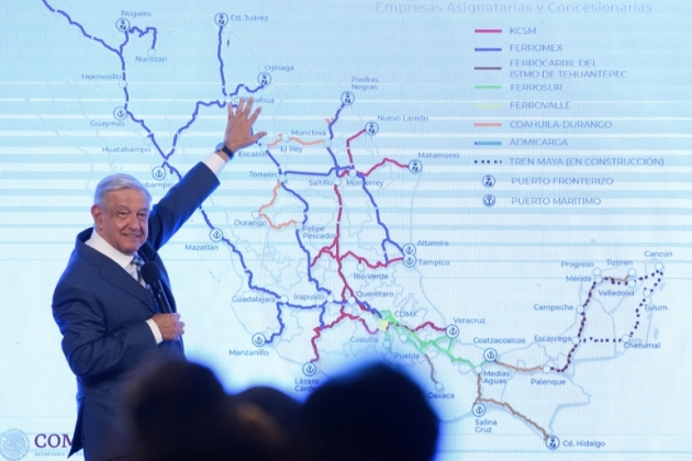 AMLO alista decreto para regresar servicio de trenes de pasajeros en México por Vías Férreas  