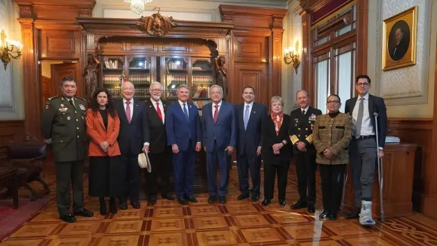 AMLO dialoga con congresistas republicanos y demócrata en Palacio Nacional 
