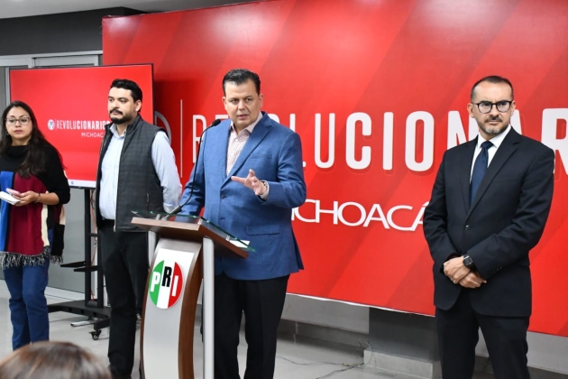 Exige PRI Michoacán un alto a la crisis de violencia en el estado 