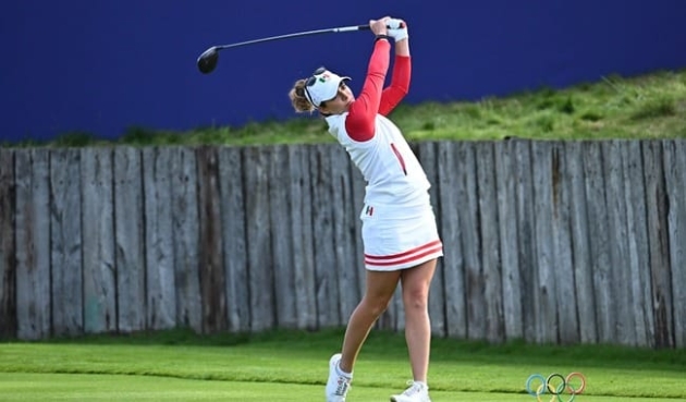 Gaby López se ubica en el top 3 del Golf Olímpico tras Primera Ronda en París 2024 