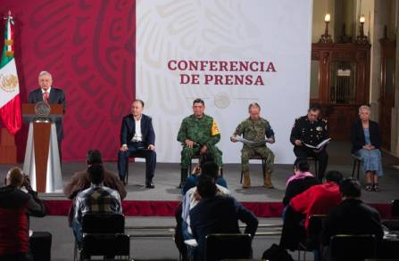 Baja incidencia en secuestros, robo total y de vehículos; percepción positiva de instituciones de seguridad se presenta al alza : AMLO