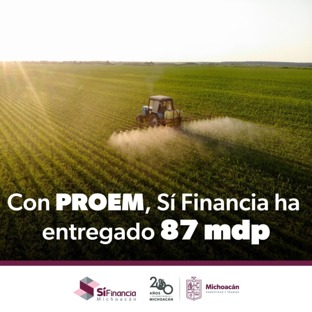 Sí Financia ha entregado 87 mdp en créditos para empresas agroalimentarias 