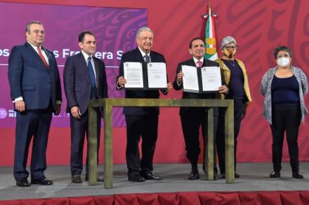 AMLO amplía Zona Libre de la Frontera Norte hasta 2024; estímulos fiscales se extienden a 22 municipios del sureste