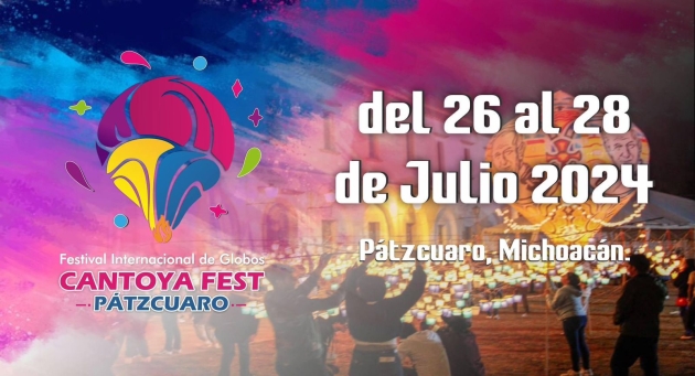 El cielo de Pátzcuaro se pintará de colores con el Cantoya Fest 2024 