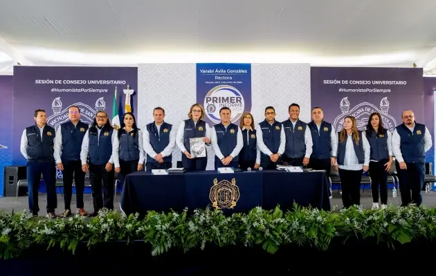 En la Universidad Michoacana nada nos detiene afirma la Rectora Yaraví Ávila en su 1er Informe