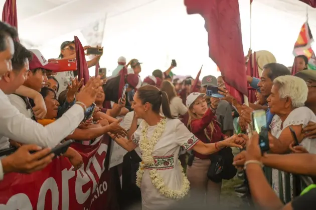 LA OPOSICIÓN VIENE EN ÉPOCAS DE ELECCIONES Y LUEGO SE OLVIDAN DE LOS PUEBLOS: CLAUDIA SHEINBAUM DESDE ZONGOLICA, VERACRUZ