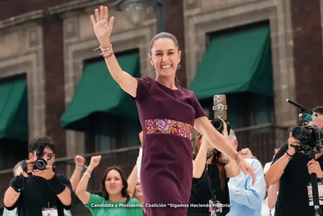 “Me comprometo a guardar el legado de López Obrador” Asegura Sheinbaum Pardo en el Zócalo Capitalino  