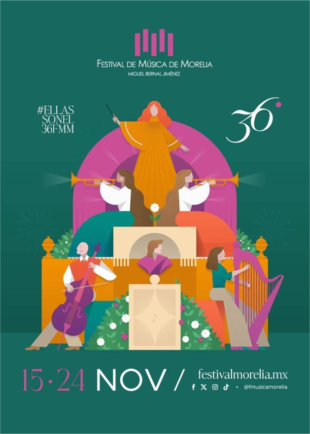 El Festival de Música de Morelia presenta el Programa de su Edición 36°  